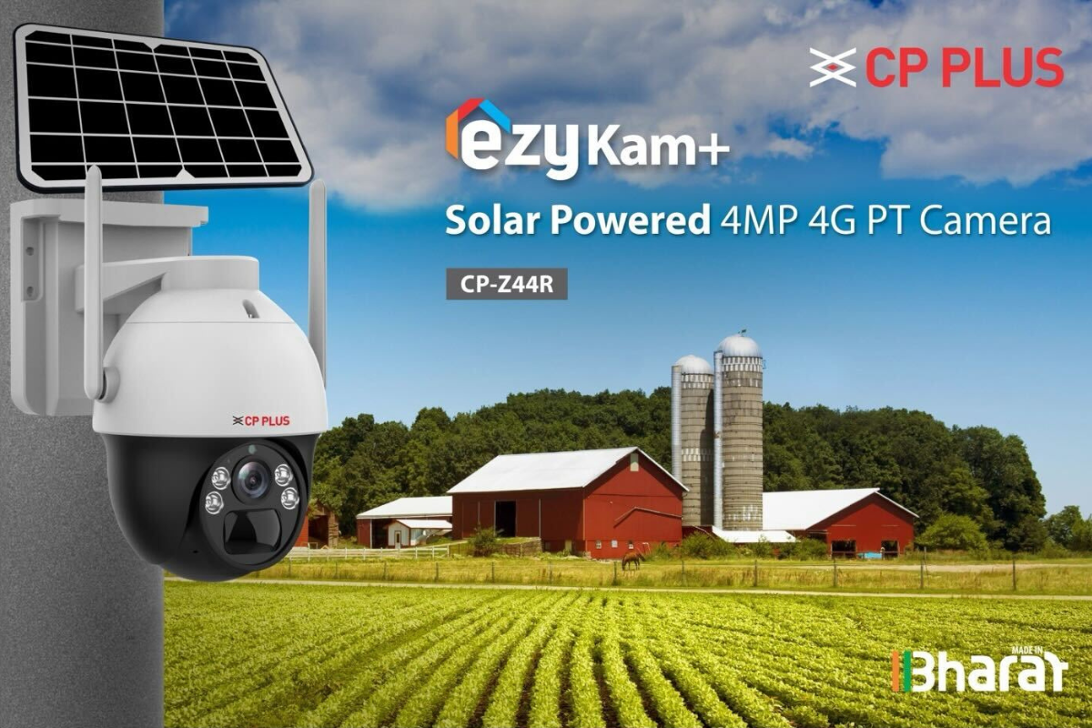 CP PLUS Unveils Innovative Solar-Powered 4G Cameras For Dependable Remote Surveillance