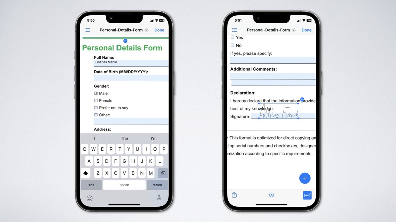 Easily sign and fill out PDF forms on your iPhone or iPad