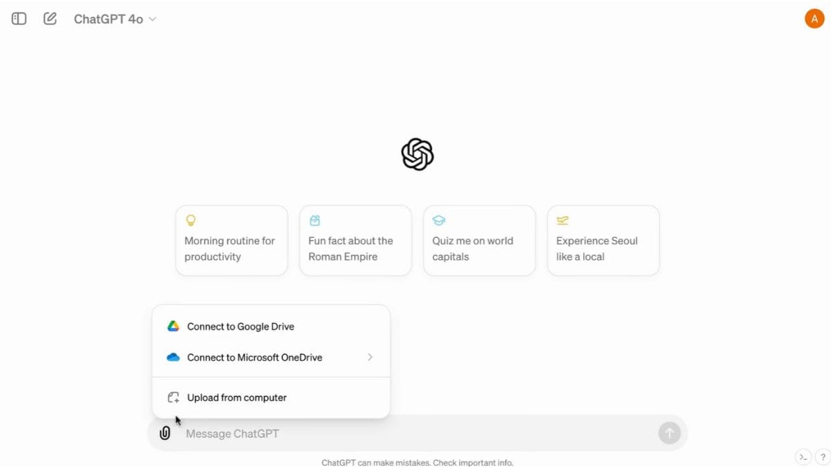 ChatGPT Integrates Google Drive and Microsoft OneDrive For Paid Users With Connect Apps Feature