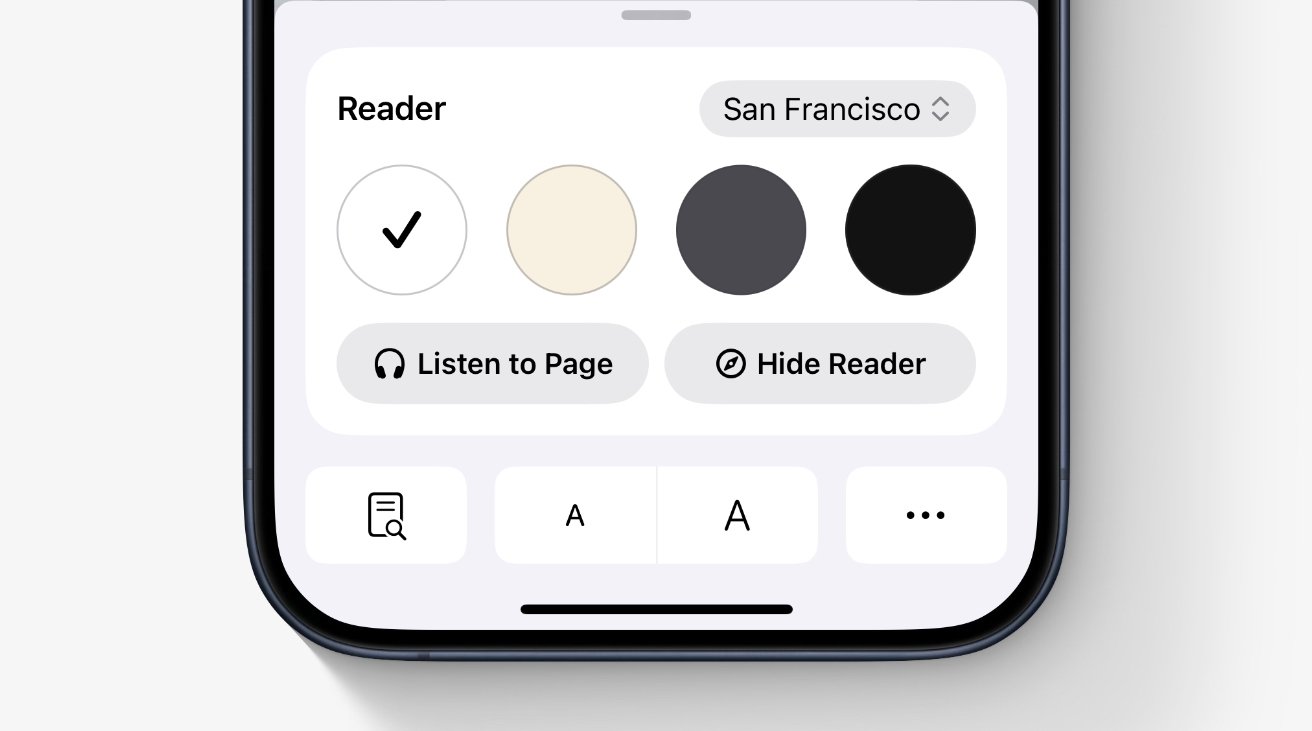 Even without Apple Intelligence, Safari Reader is better in iOS 18