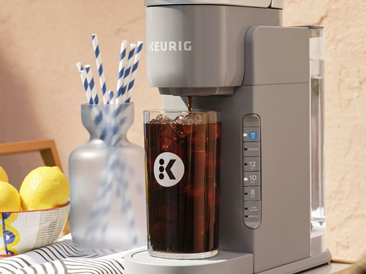 Keurig K-Iced Single Serve Coffee Maker has versatile cup sizes