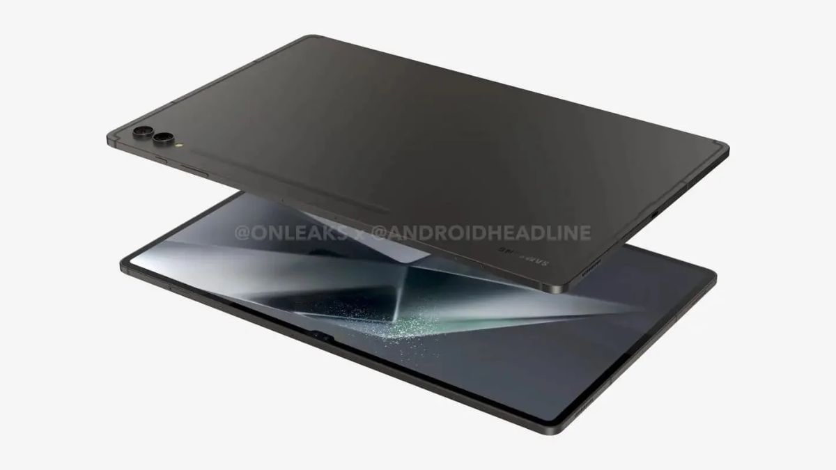 Samsung Galaxy Tab S10 Ultra Renders Leak, Suggesting a Similar Design to Its Predecessor