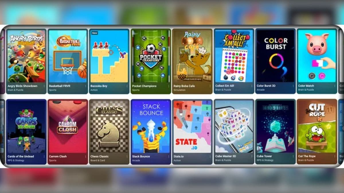 YouTube Playables Feature With Over 75 Free-to-Play Games Rolls Out to All Users