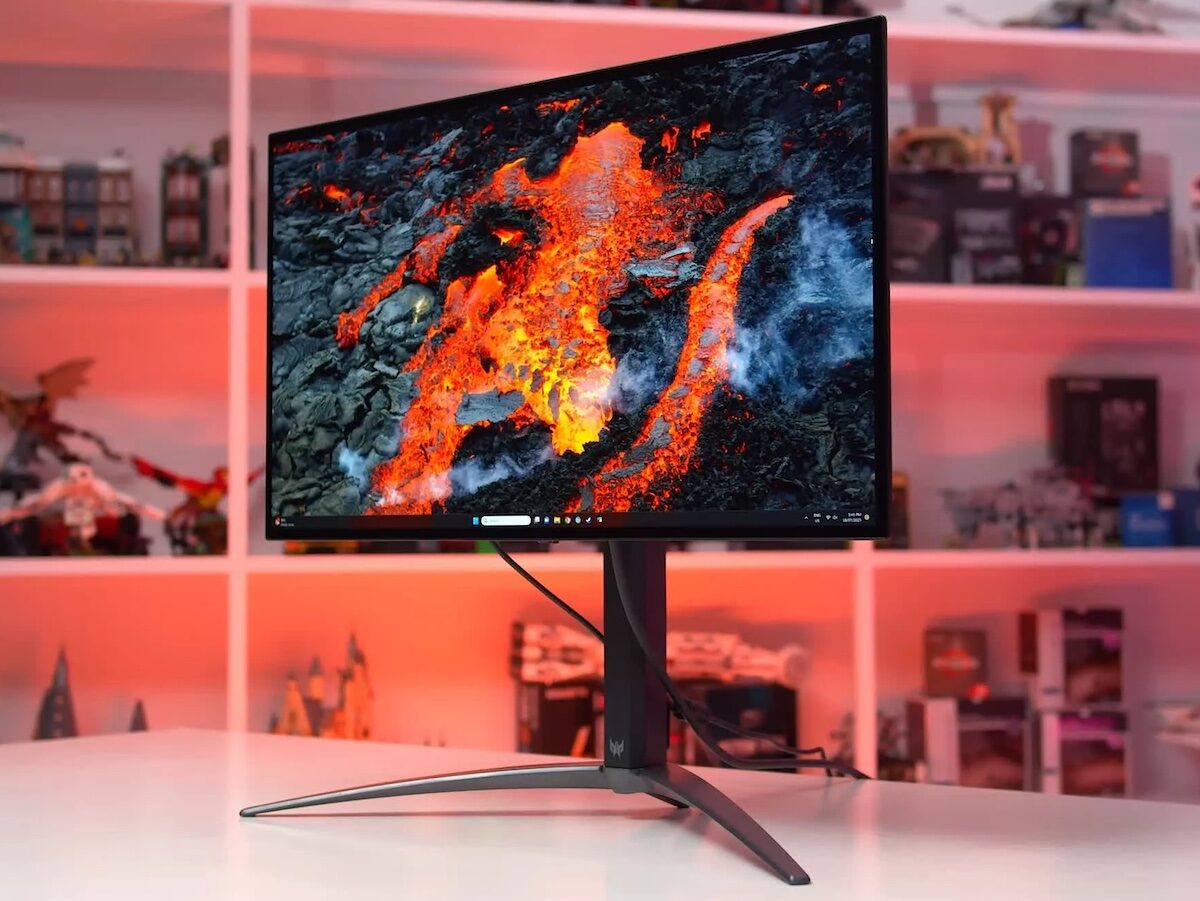 Acer Predator X27U OLED gaming monitor displays vivid colors