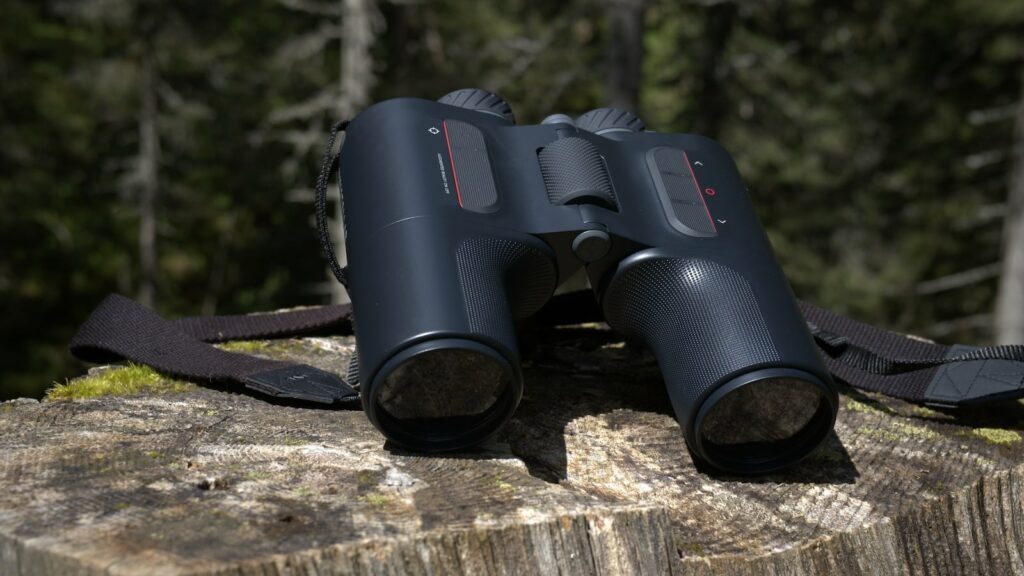 night vision binoculars with AR info