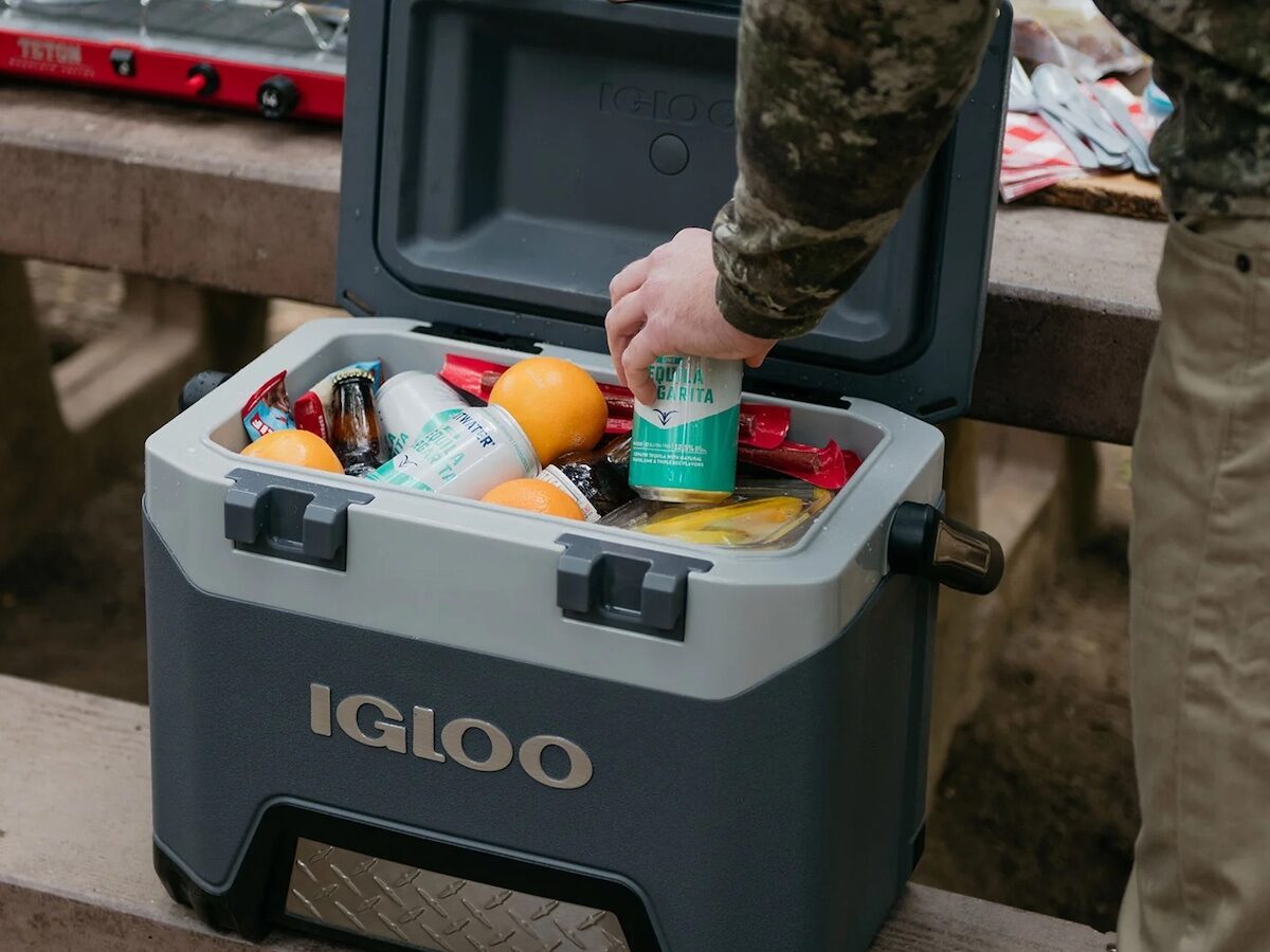 Igloo BMX Hard Coolers can store up to 37 cans