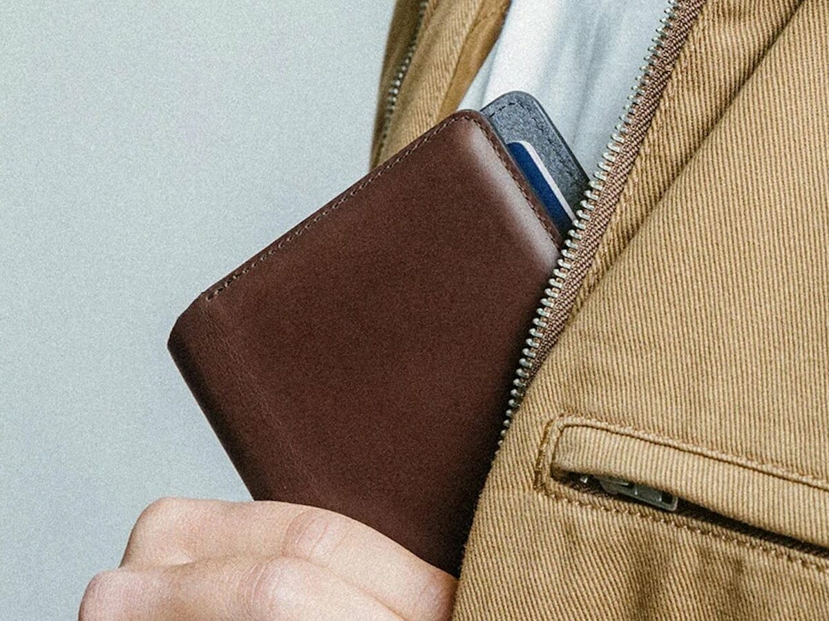 Nomad Passport Wallet travel passport holder has designated slots