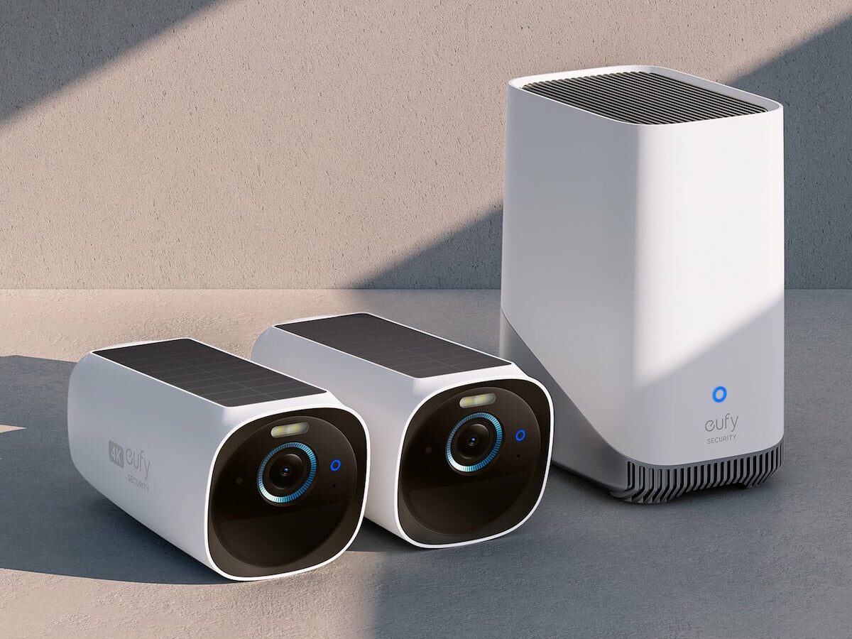 eufy eufyCam 3 S330 AI-powered outdoor security camera set