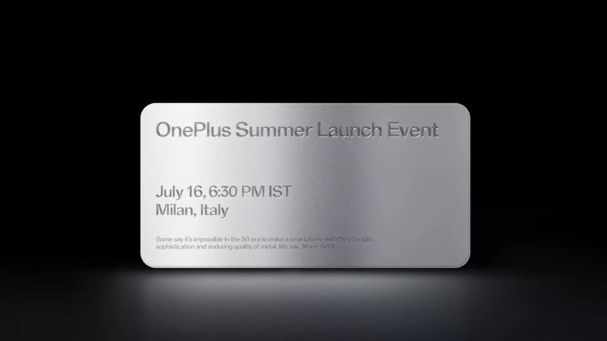 OnePlus Summer Launch Event to Be Held on July 16; OnePlus Nord 4, Buds 3 Pro, and Watch 2R Expected