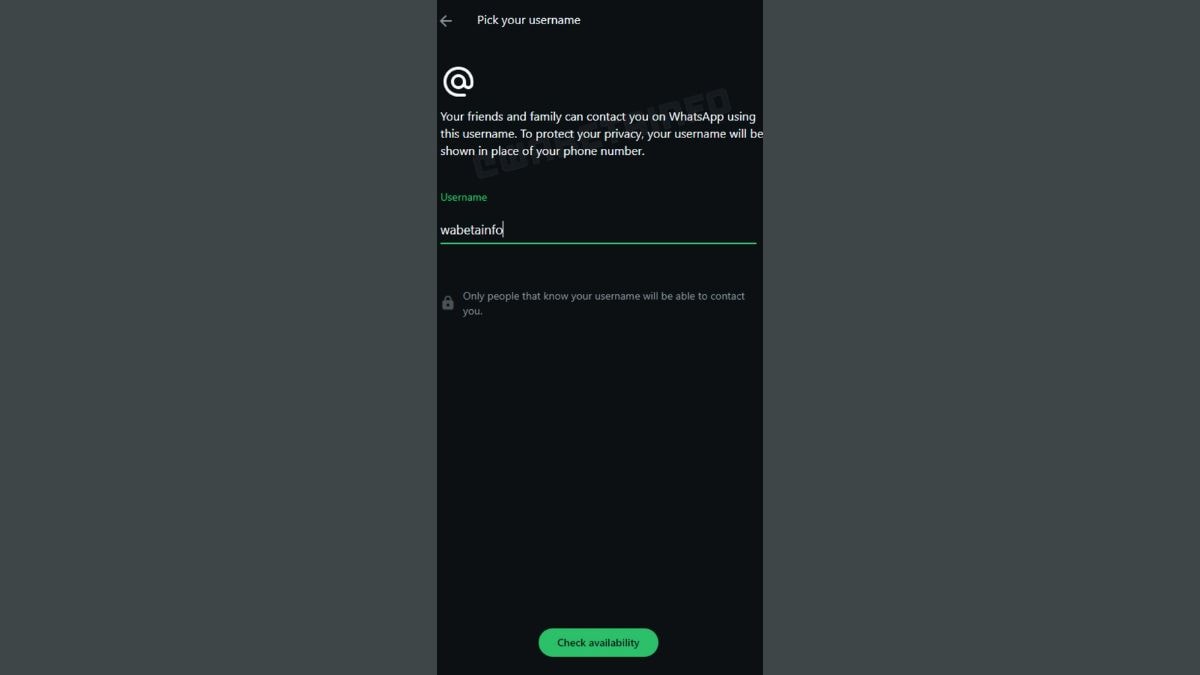 WhatsApp Reportedly Developing Feature for Web Client That Lets Users Pick Usernames