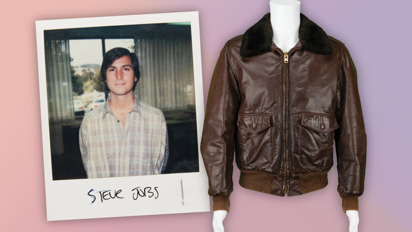 Steve Jobs’ bomber jacket features in memorabilia auction