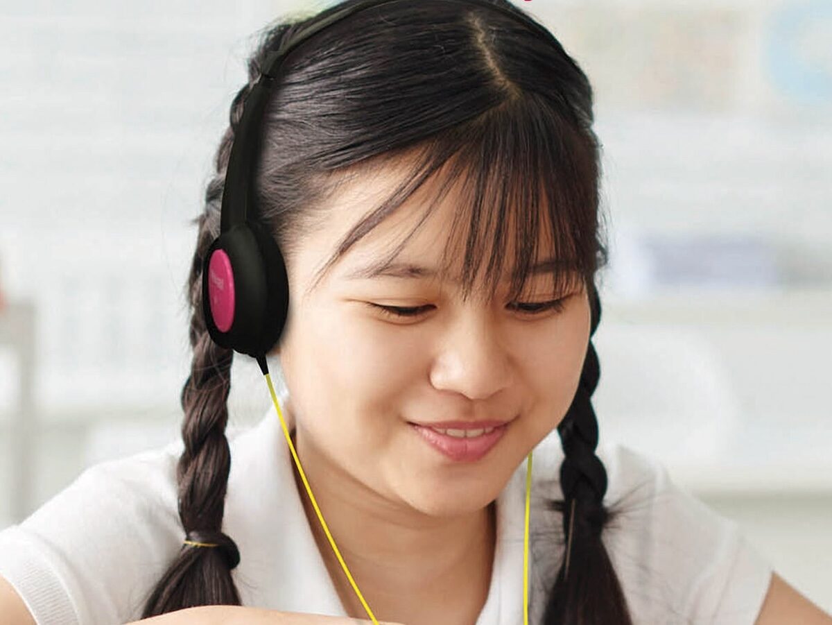 These on-ear headphones for kids cap the volume at 95 dB