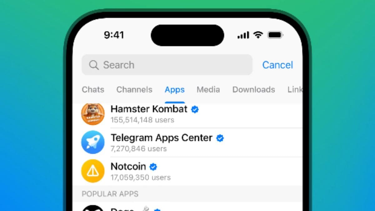 Telegram Rolls Out Multi-Tab In-App Browser and Mini App Store With July Update