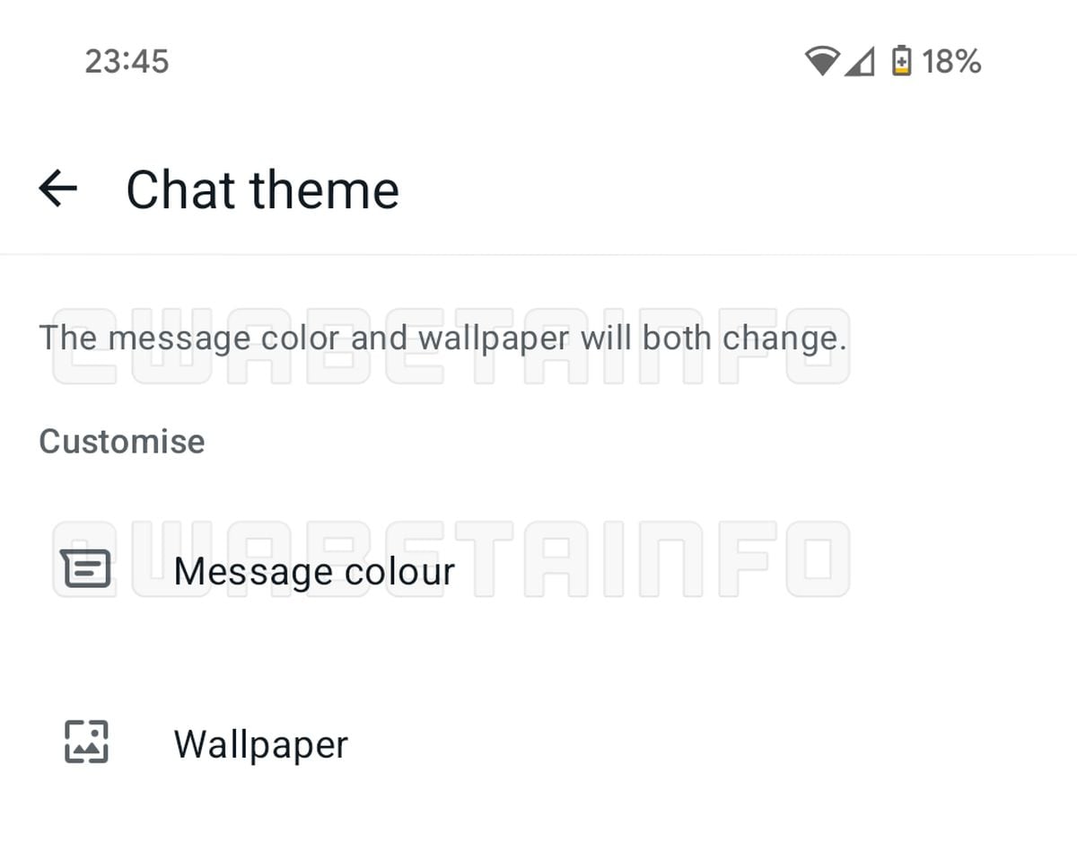 WhatsApp Working on Chat Bubble Theme Picker Feature on Android