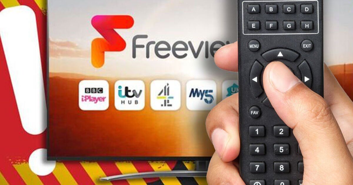 Your Freeview TV may stop working this weekend – urgent advice issued