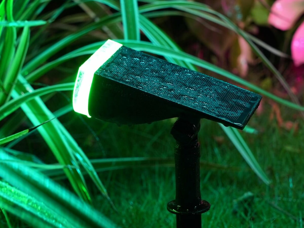 These Smart Solar Spotlights have advanced app functionality