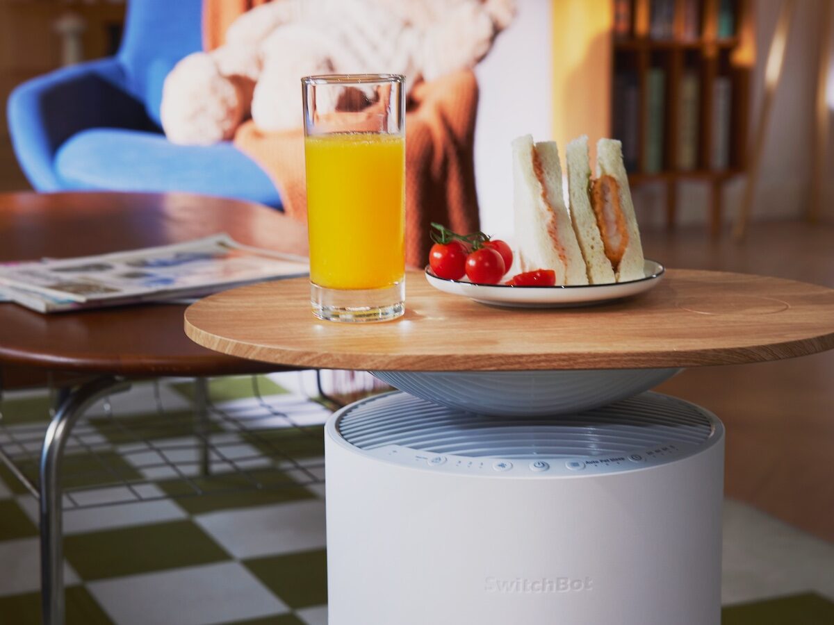 SwitchBot Air Purifier Table is also a fragrance machine!