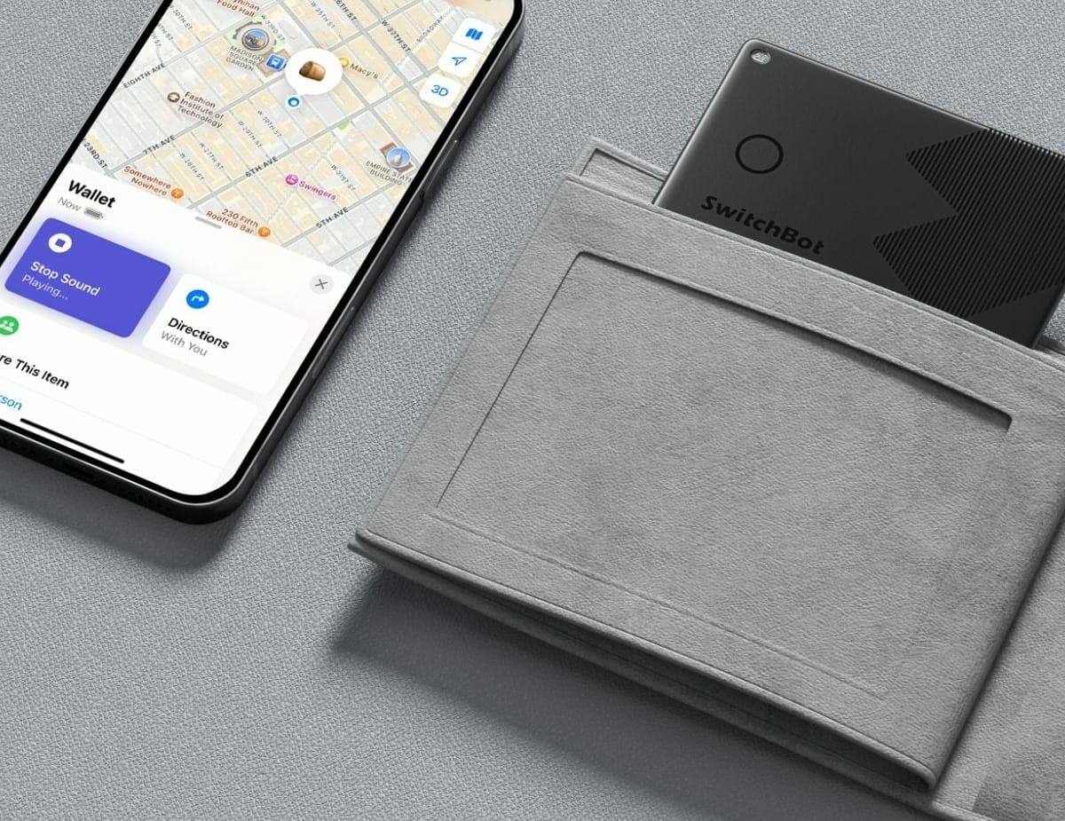 This wallet finder card is thinner than a coin