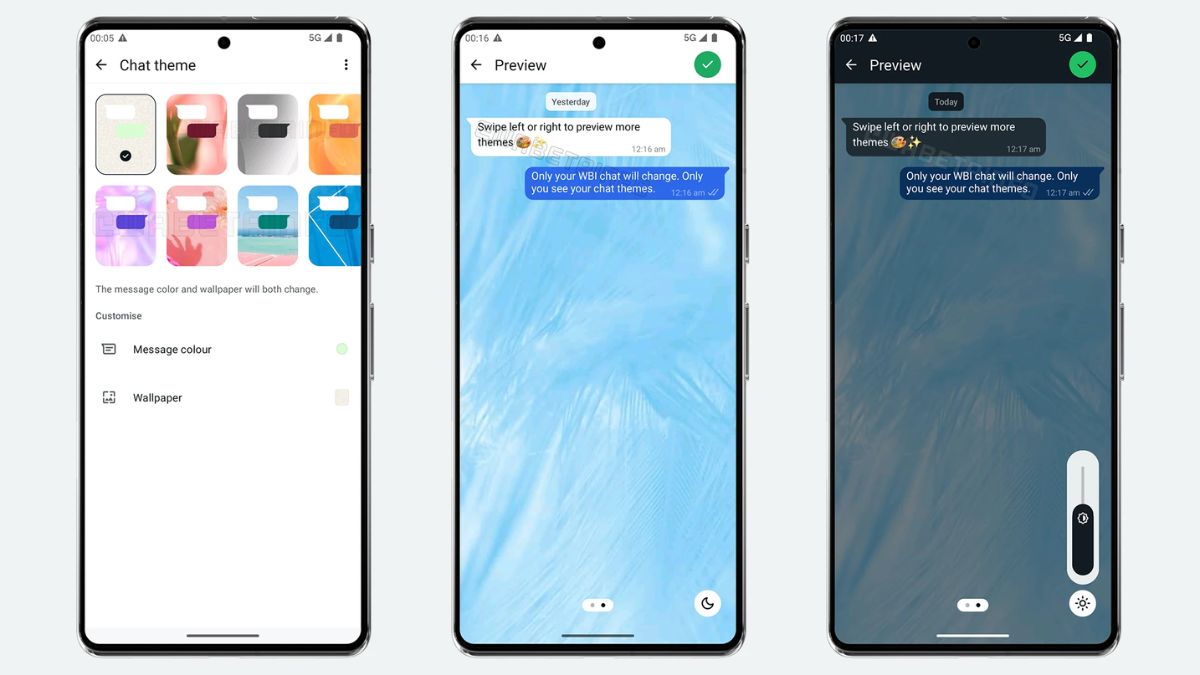 WhatsApp for Android Could Soon Let Users Pick Default Chat Theme From Multiple Design Styles