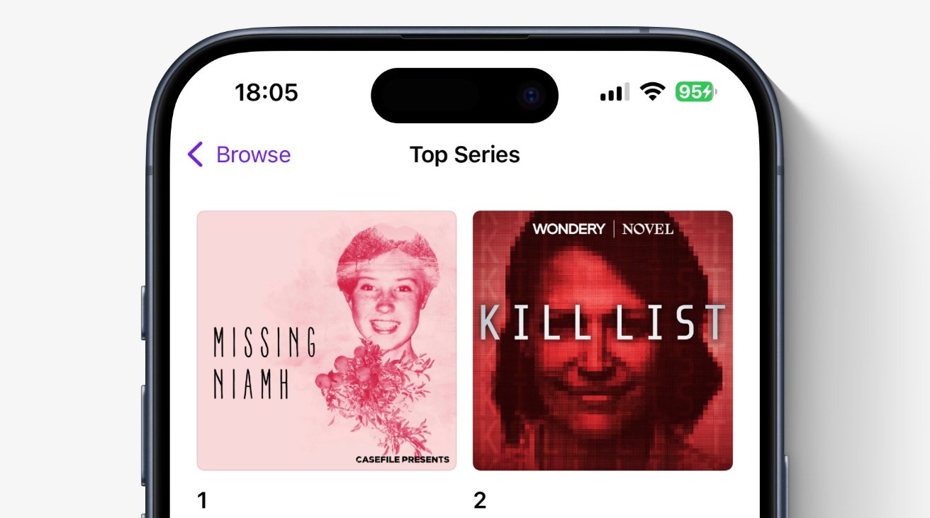 Apple Podcasts spotlights top 100 narrative series