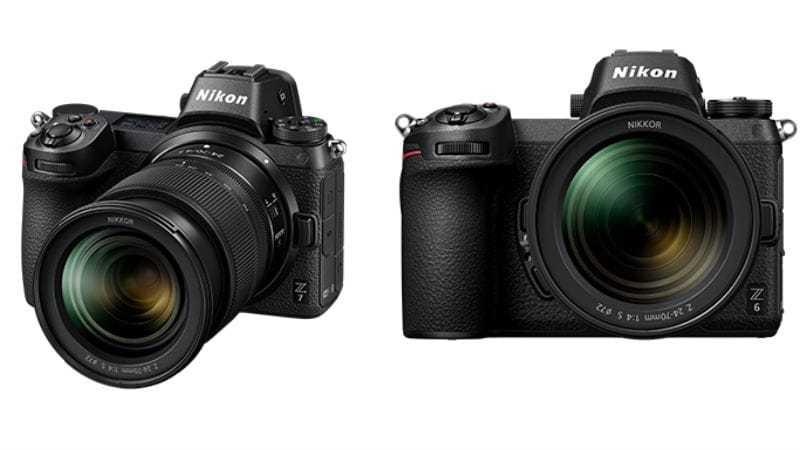 Nikon Z7, Nikon Z6 Full-Frame Mirrorless Cameras, Z Mount, Nikkor Z Lenses Launched