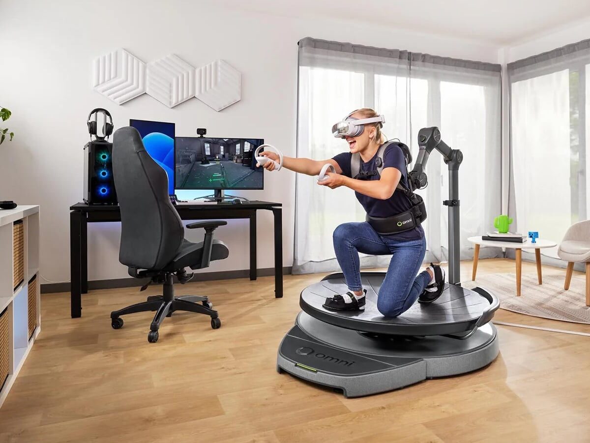 Virtuix Omni One Core immersive virtual reality system