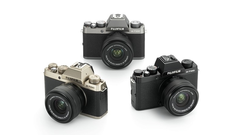 Fujifilm X-T100 Mirrorless Camera With 24.2-Megapixel APS-C Sensor, EVF Launched