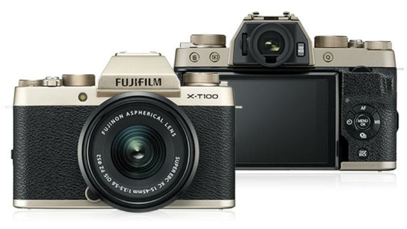 Fujifilm X-T100 Mirrorless Camera With 24.2-Megapixel Sensor Launched in India