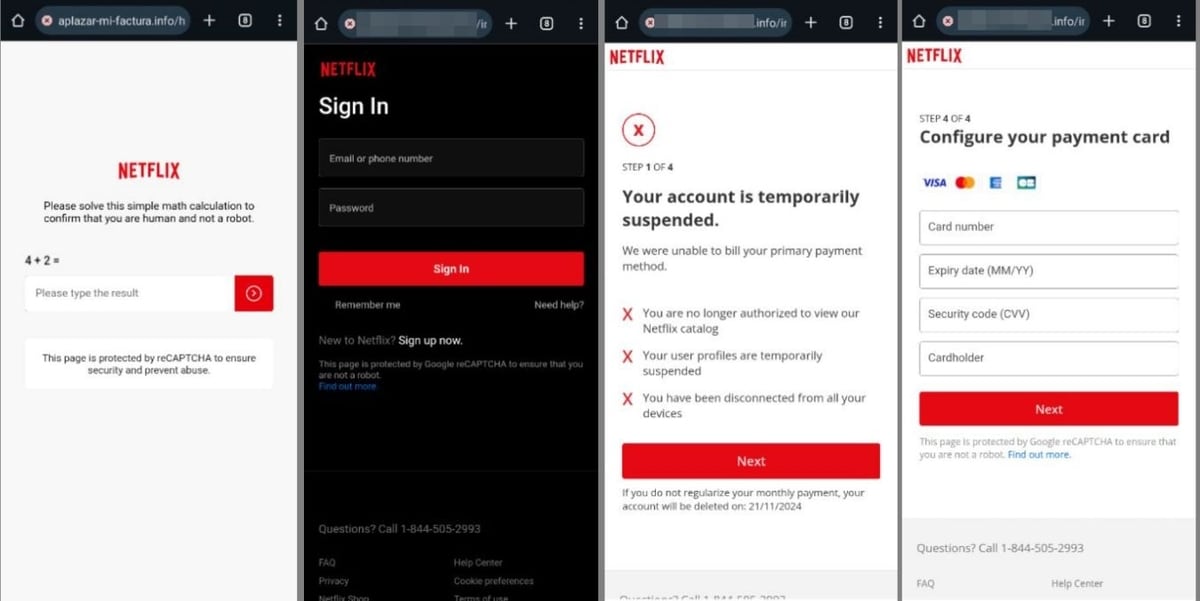 Netflix Suspended Account Scam Being Used By Hackers to Steal User Information in Several Countries