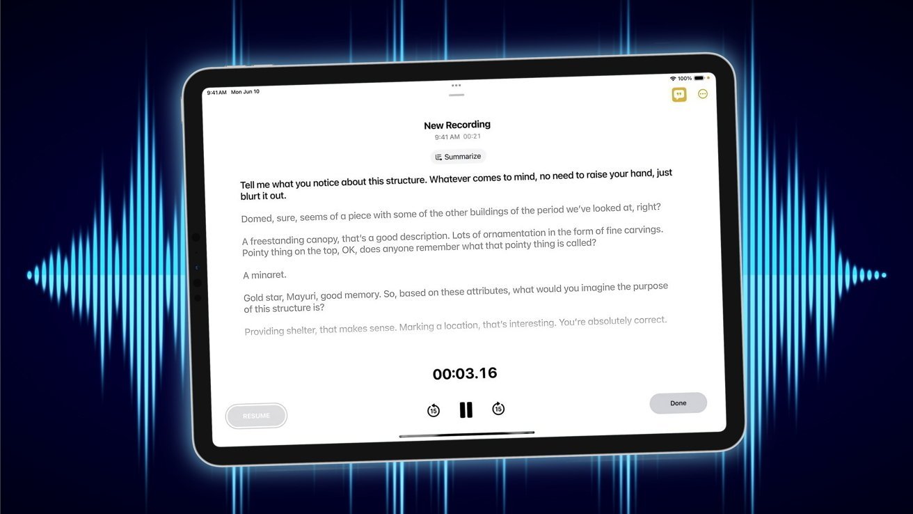 How to record audio in iOS 18, how to create transcripts