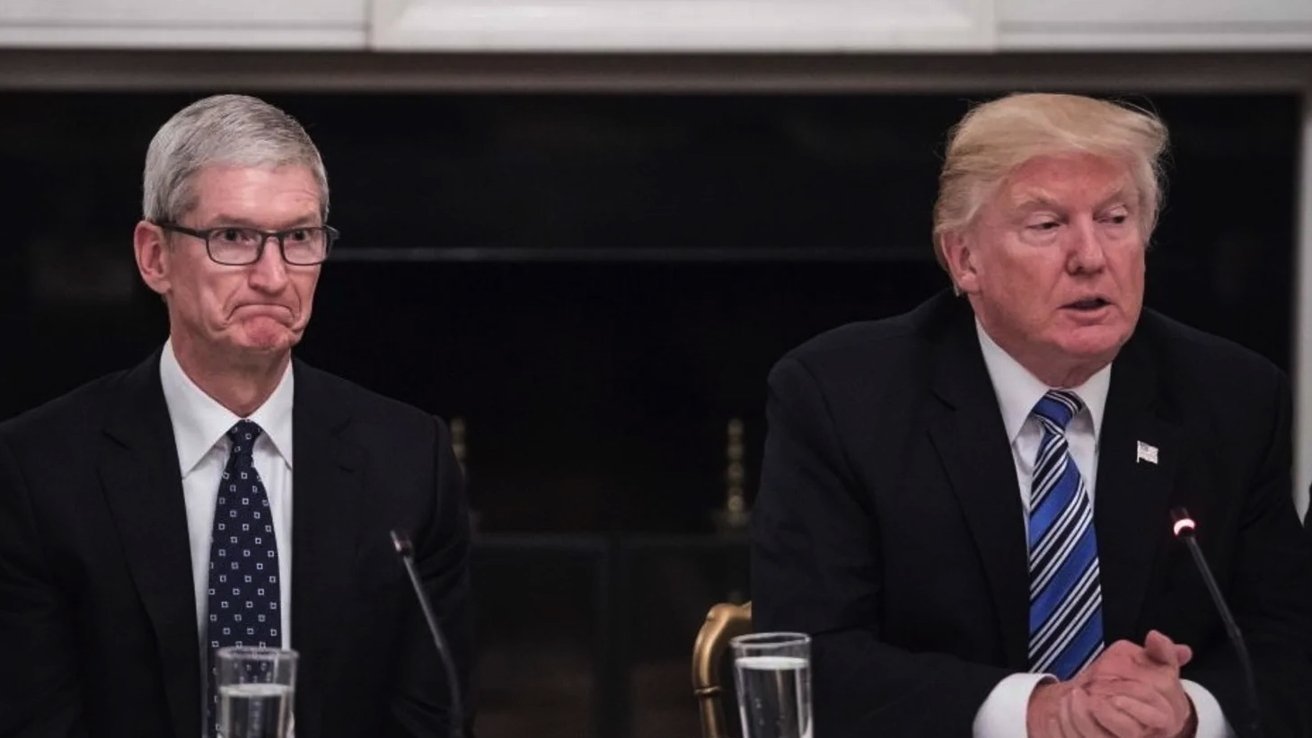 Trump claims Tim Cook promises massive US investment