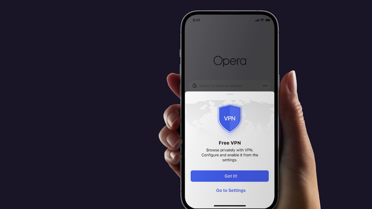 Opera Browser for iOS Gets Free Inbuilt VPN, Allows Users to Browse Web Privately